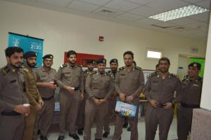 Jamoum Department of Chemistry Holds (How to Deal with Chemical Substances) Course for Civil Defense Officers